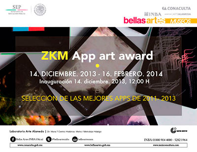 Muestra de los premios ZKM en México | Del movil a las apps móviles: nuevos soportes en la creación contemporánea