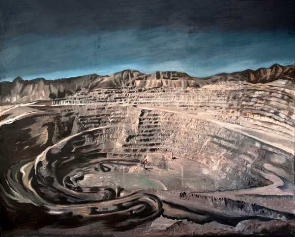 Bajo la alumbrera I (minería a cielo abierto). Diana Dowek, 2013.
